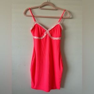 Laced Pink Mini Dress Dolls Kill Size: M